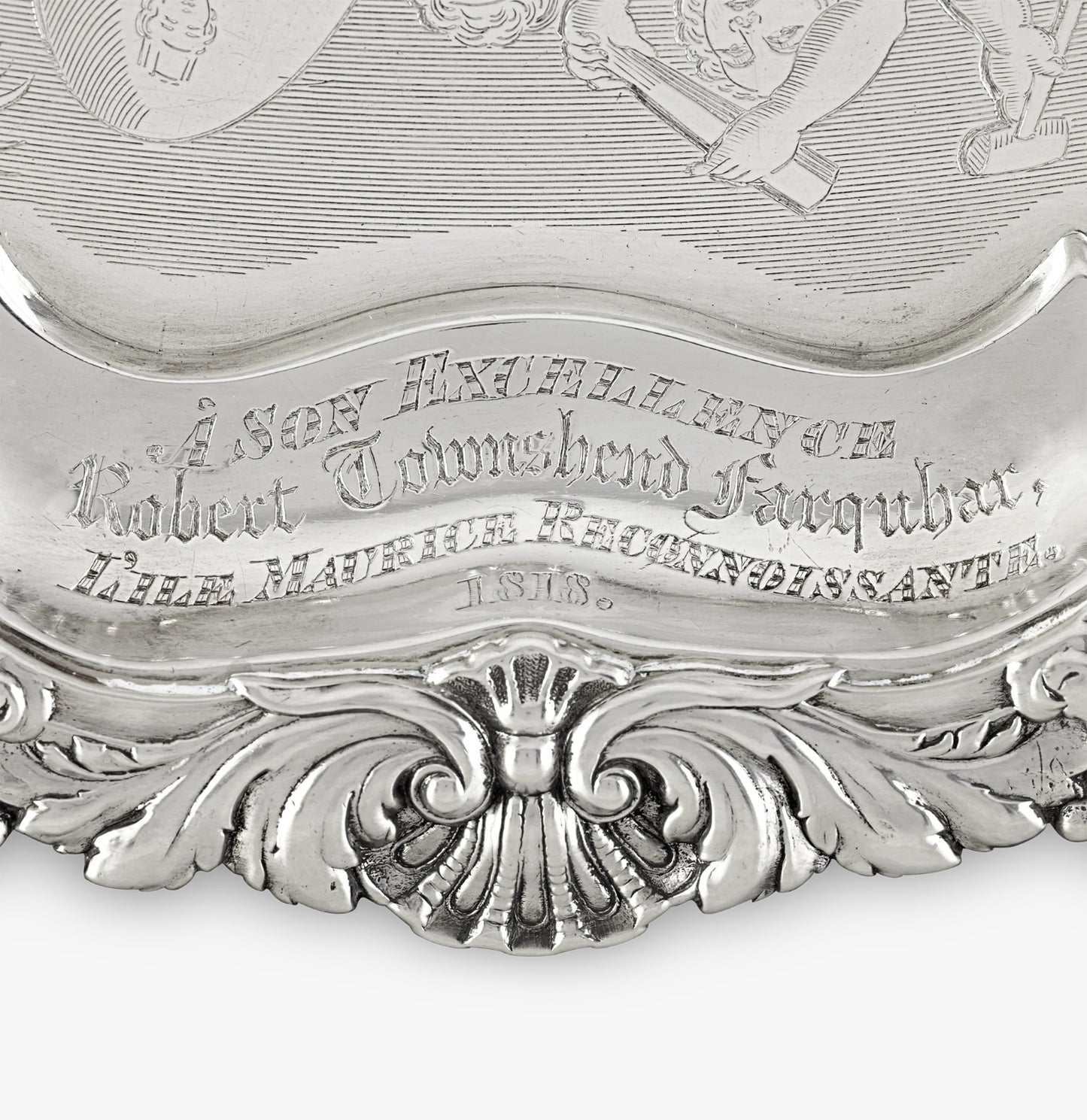 Paul Storr Abolitionist Silver Trays